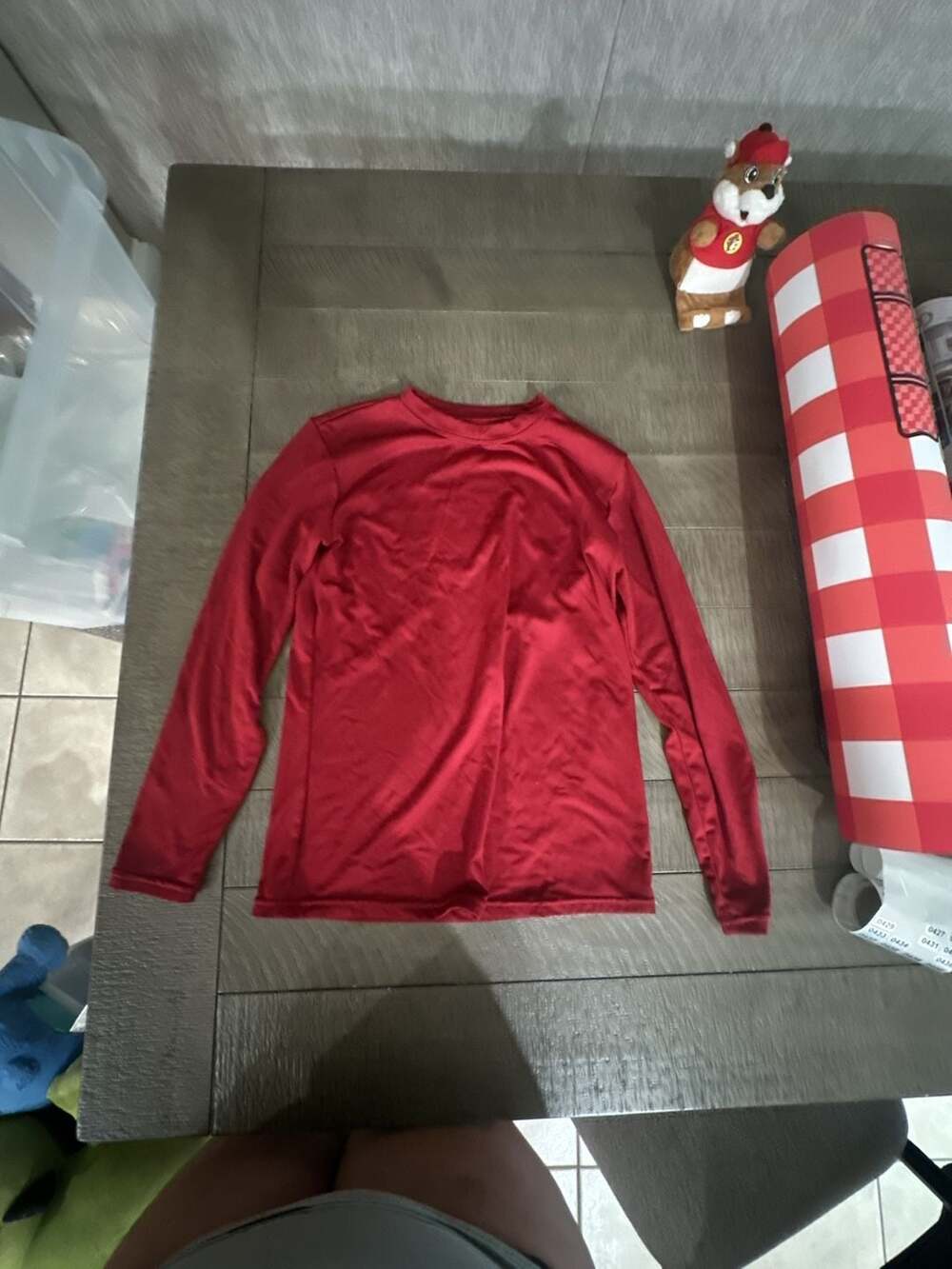 ThermaJane Women's Moisture Wicking Base Layer Thermal Shirt, Small, Red